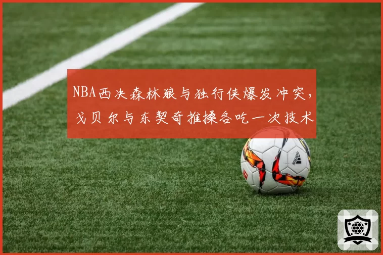 NBA西决森林狼与独行侠爆发冲突，戈贝尔与东契奇推搡各吃一次技术犯规