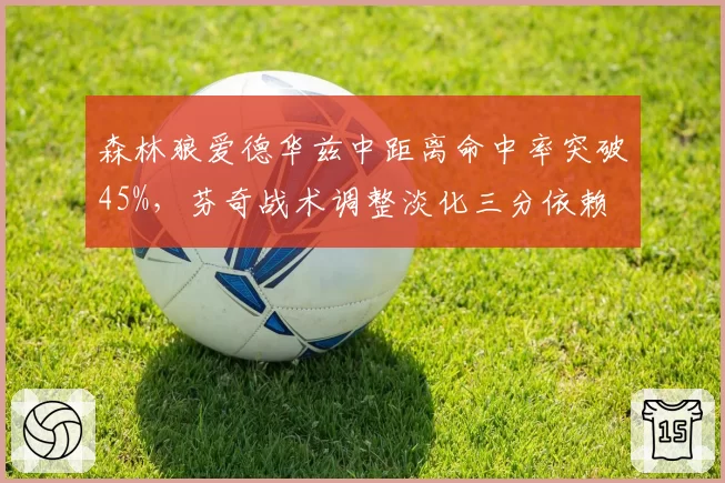 森林狼爱德华兹中距离命中率突破45%,芬奇战术调整淡化三分依赖